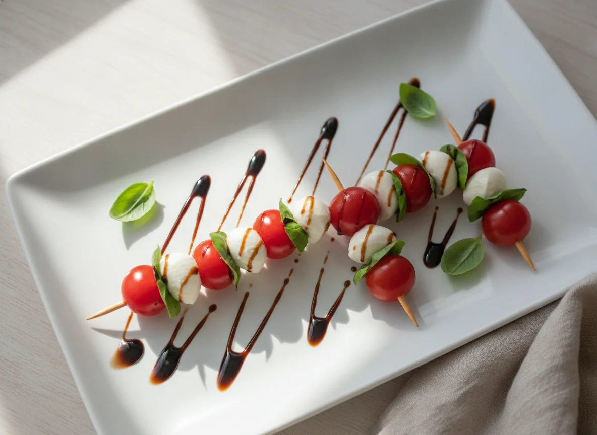 Tomate-Mozzarella-Spieß photo