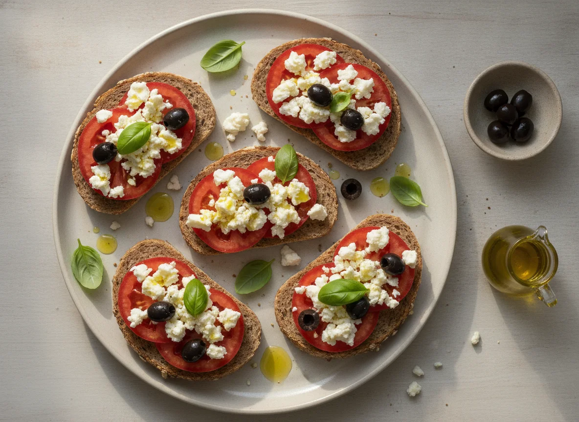 Tomaten-Feta-Brot photo
