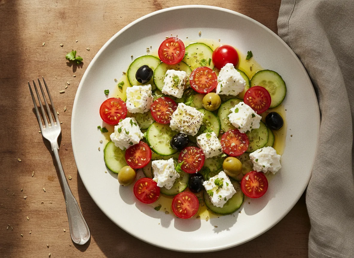 Tomaten-Hirtenkäse-Salat photo