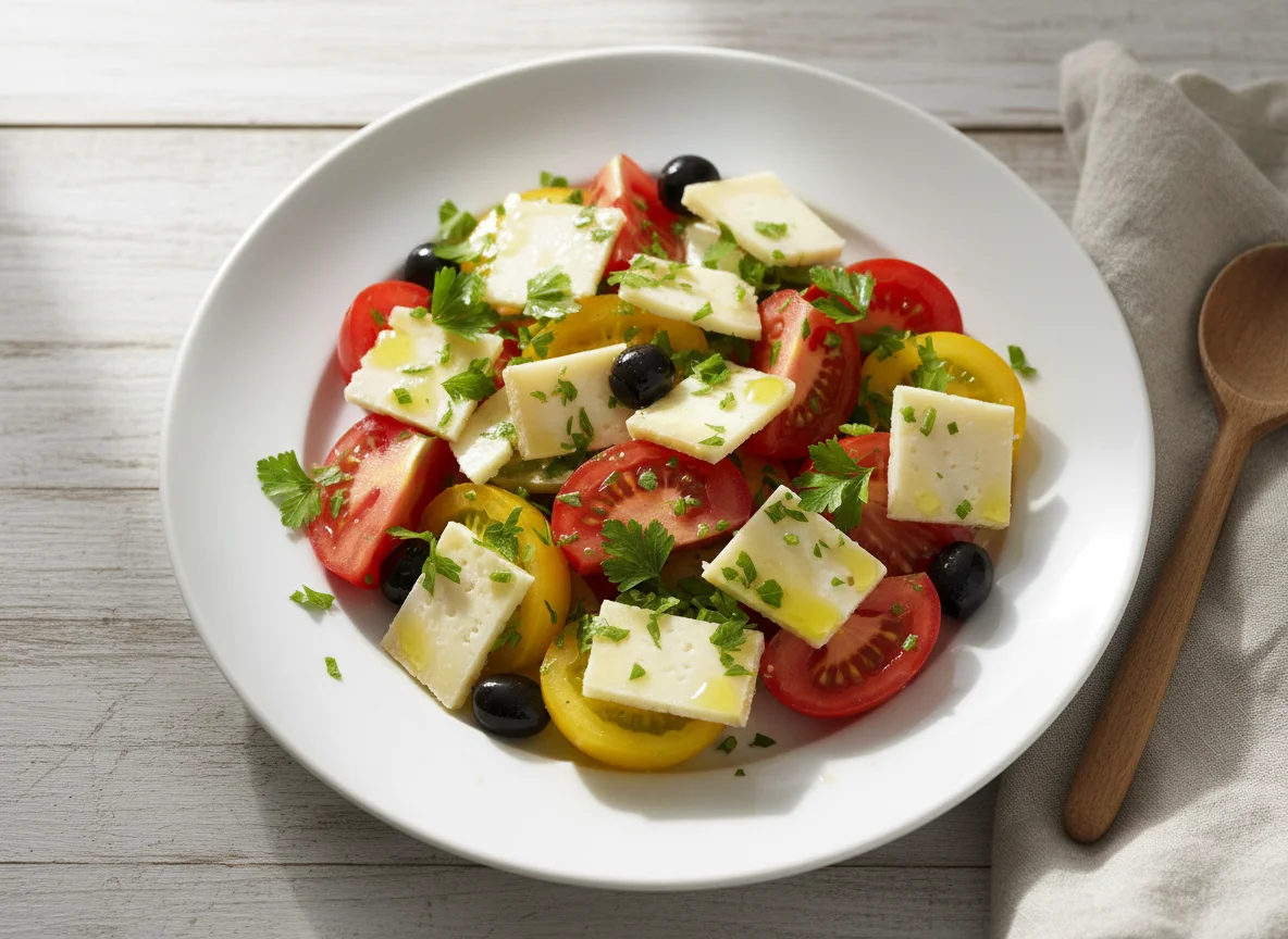Tomaten-Käse-Salat photo