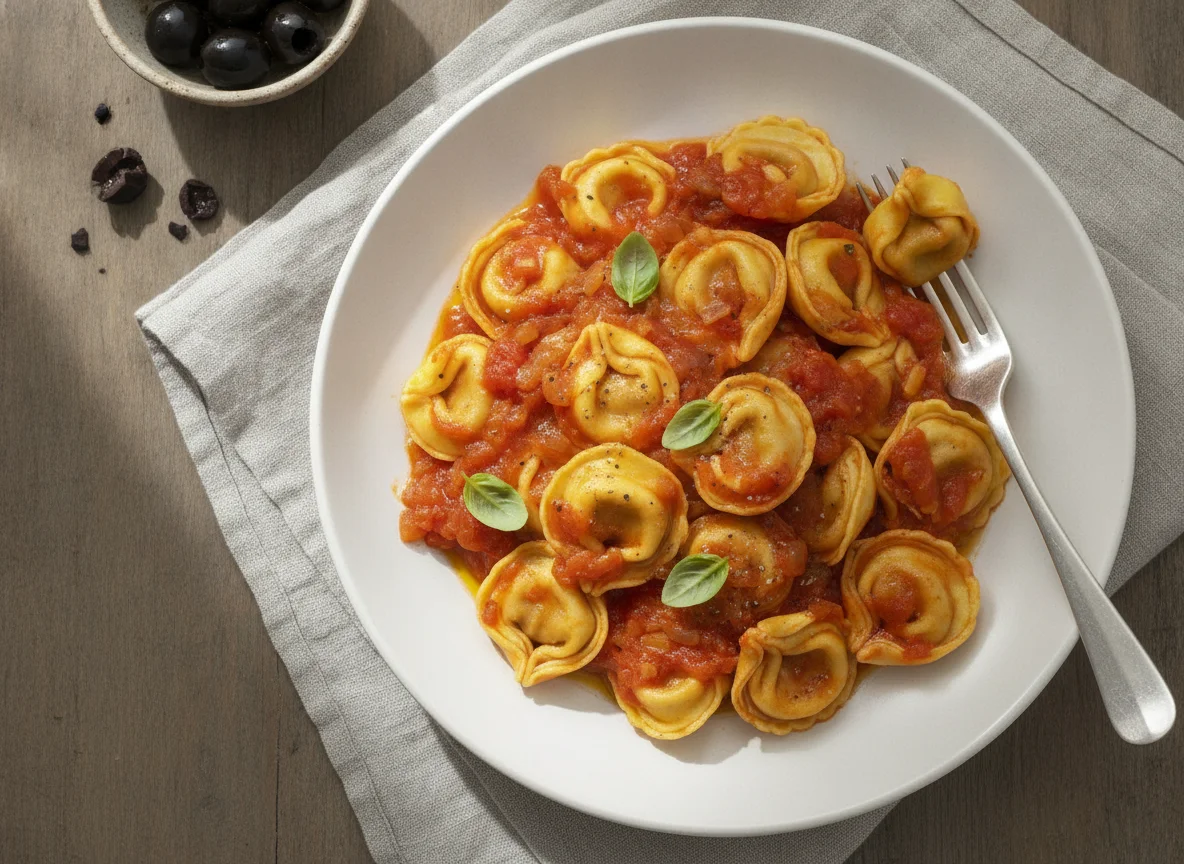 Tortellini in Tomatensauce photo