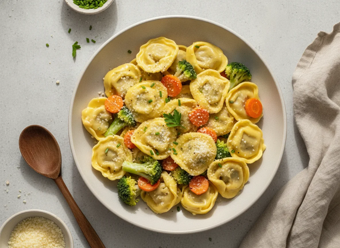 Tortelloni Käse-Sahne photo