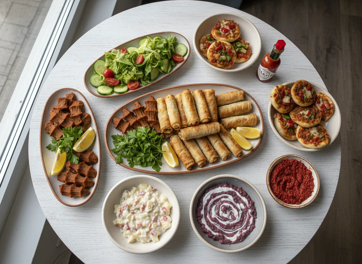 Türkisches Mezze-Tisch photo
