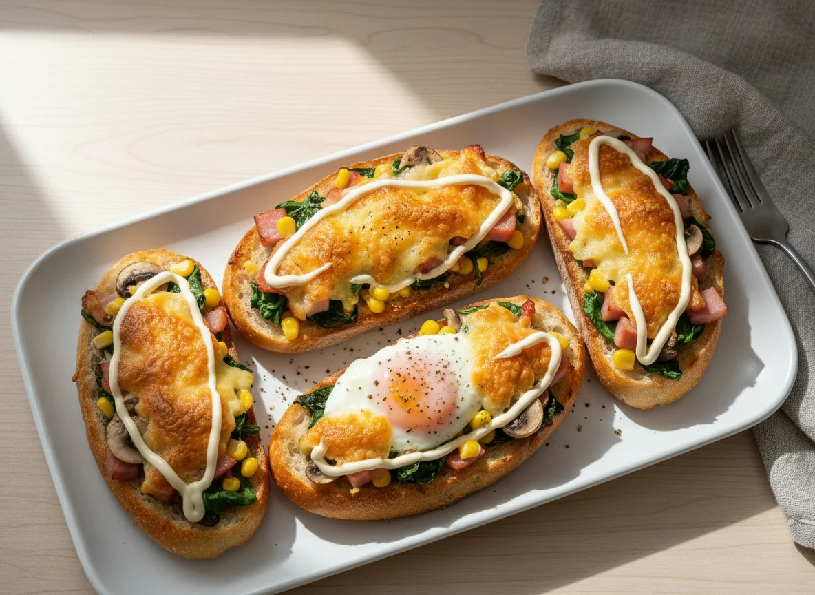 Überbackene Ciabatta-Brote photo