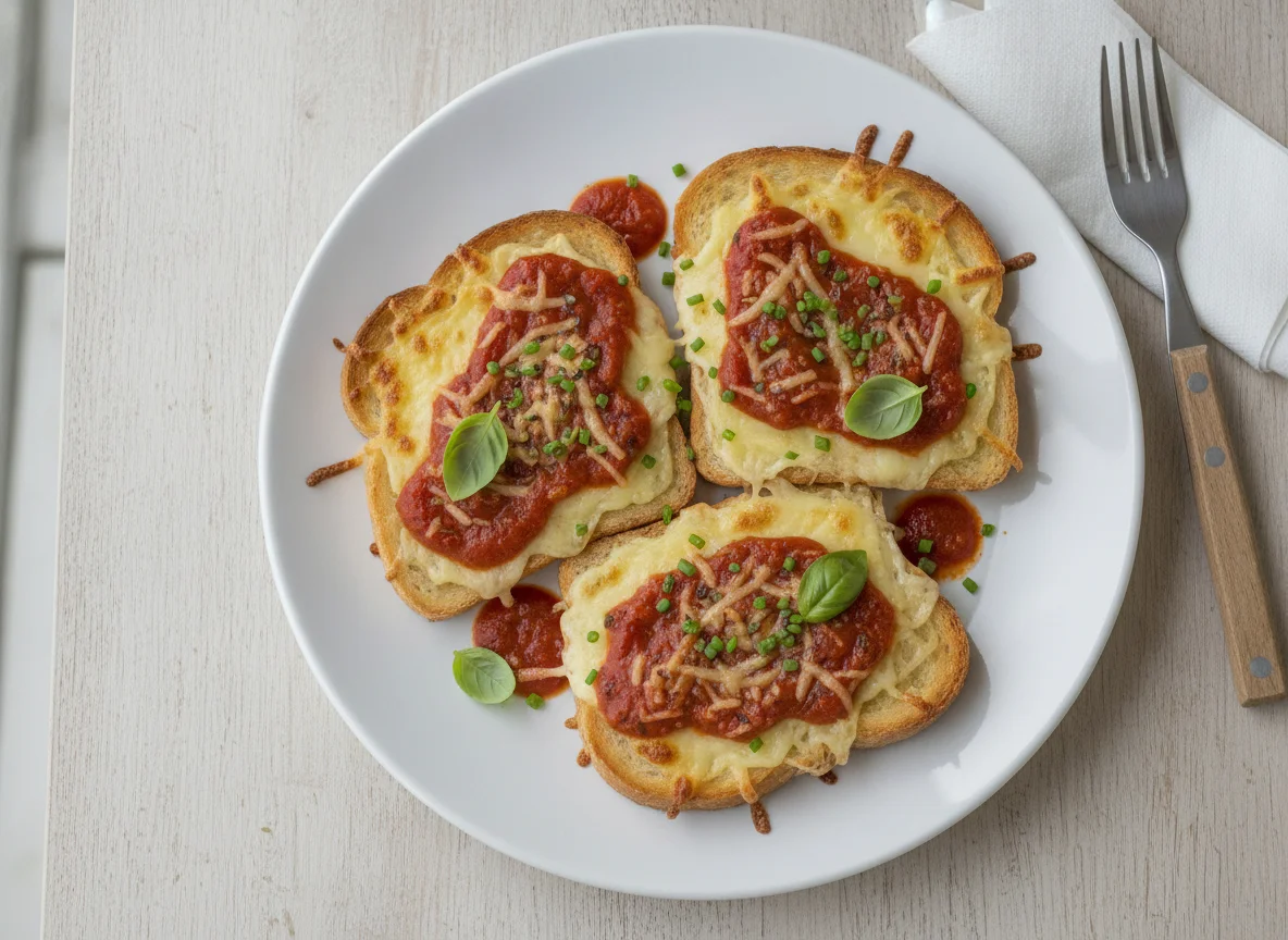 Überbackener Toast photo