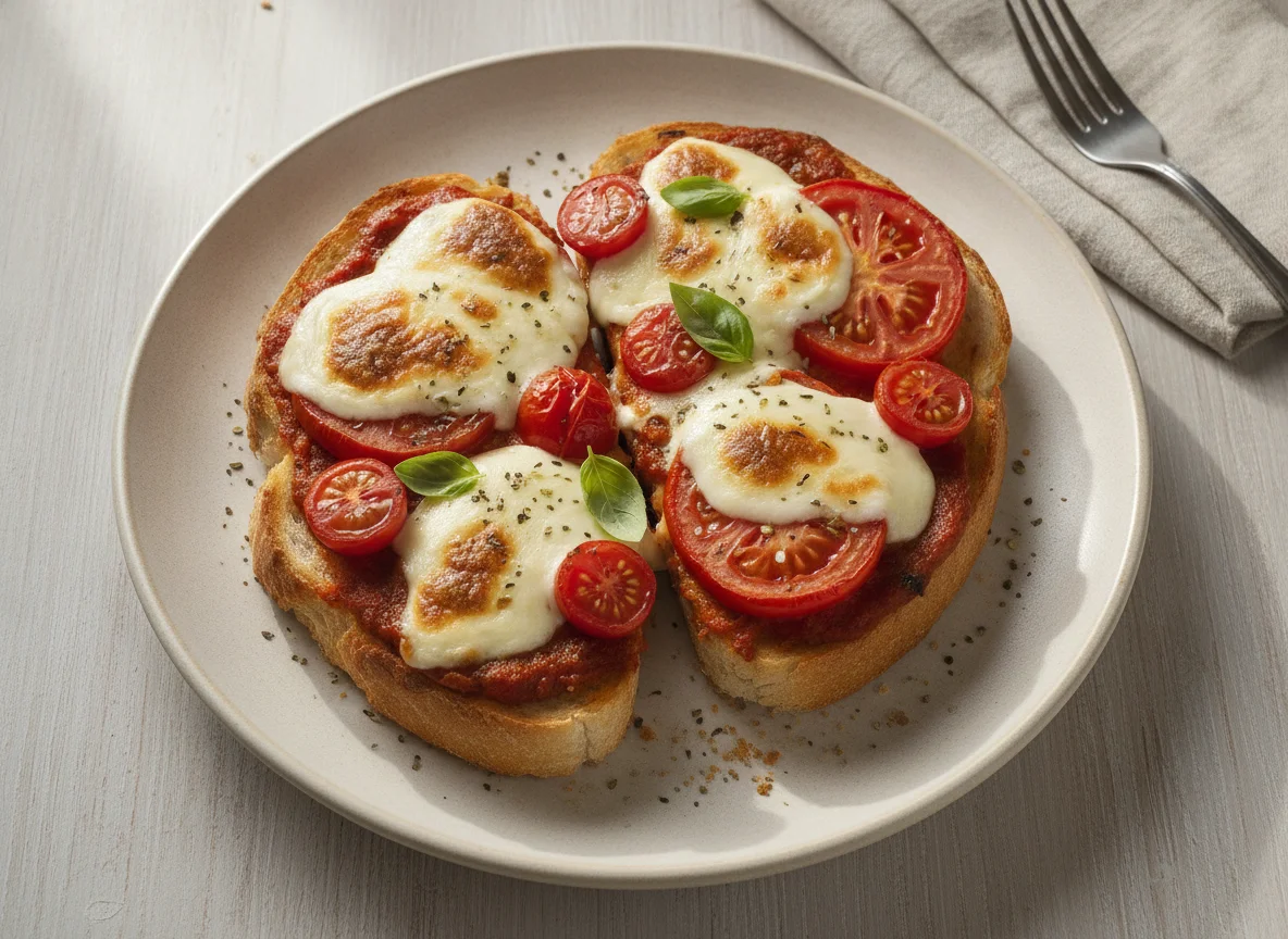 Überbackenes Tomatenbrot photo