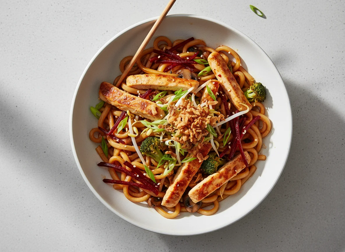 Udon Hähnchen photo