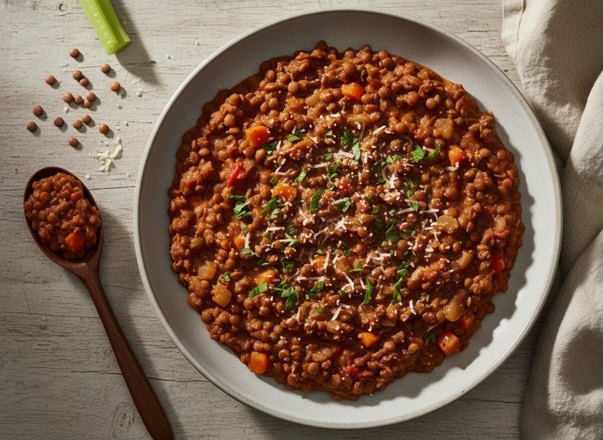 Vegane Bolognese photo