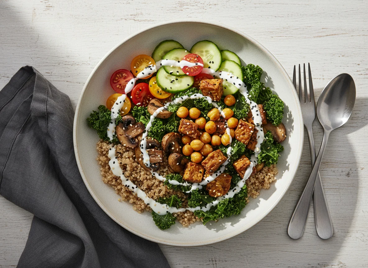 Vegane Quinoa Bowl photo