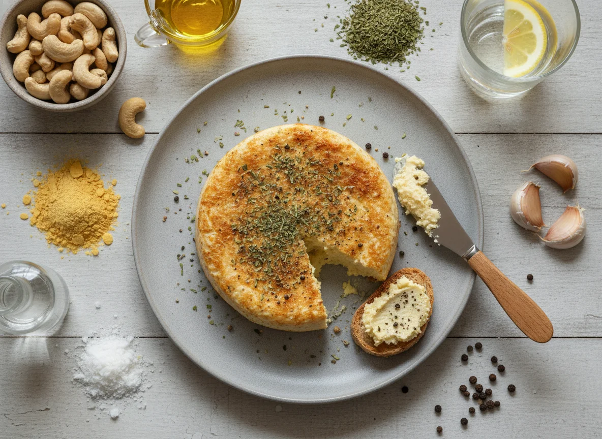 Veganer Cashew-Käse photo