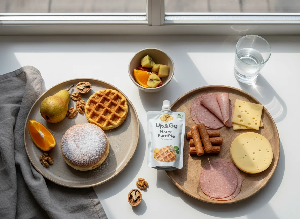 Veganes Frühstück und Snacks photo