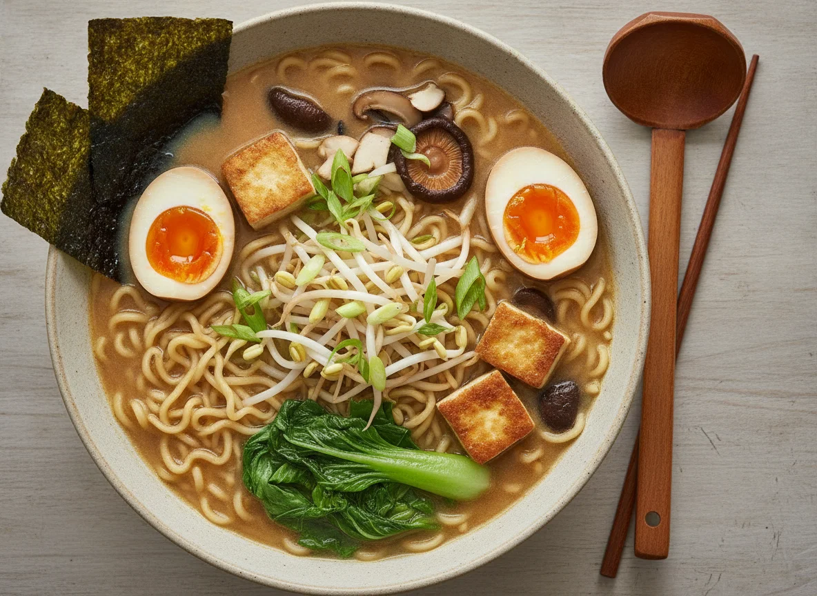 Vegetarische Ramen photo
