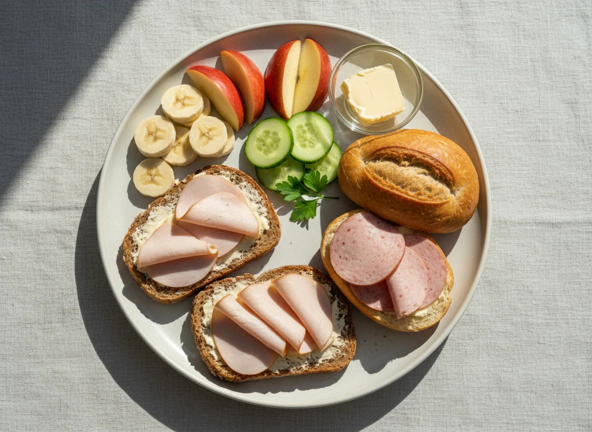 Verschiedenes Mittagessen photo