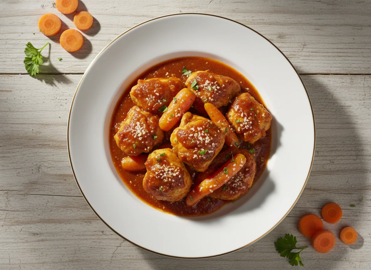 Verzehrfertiges Gericht photo