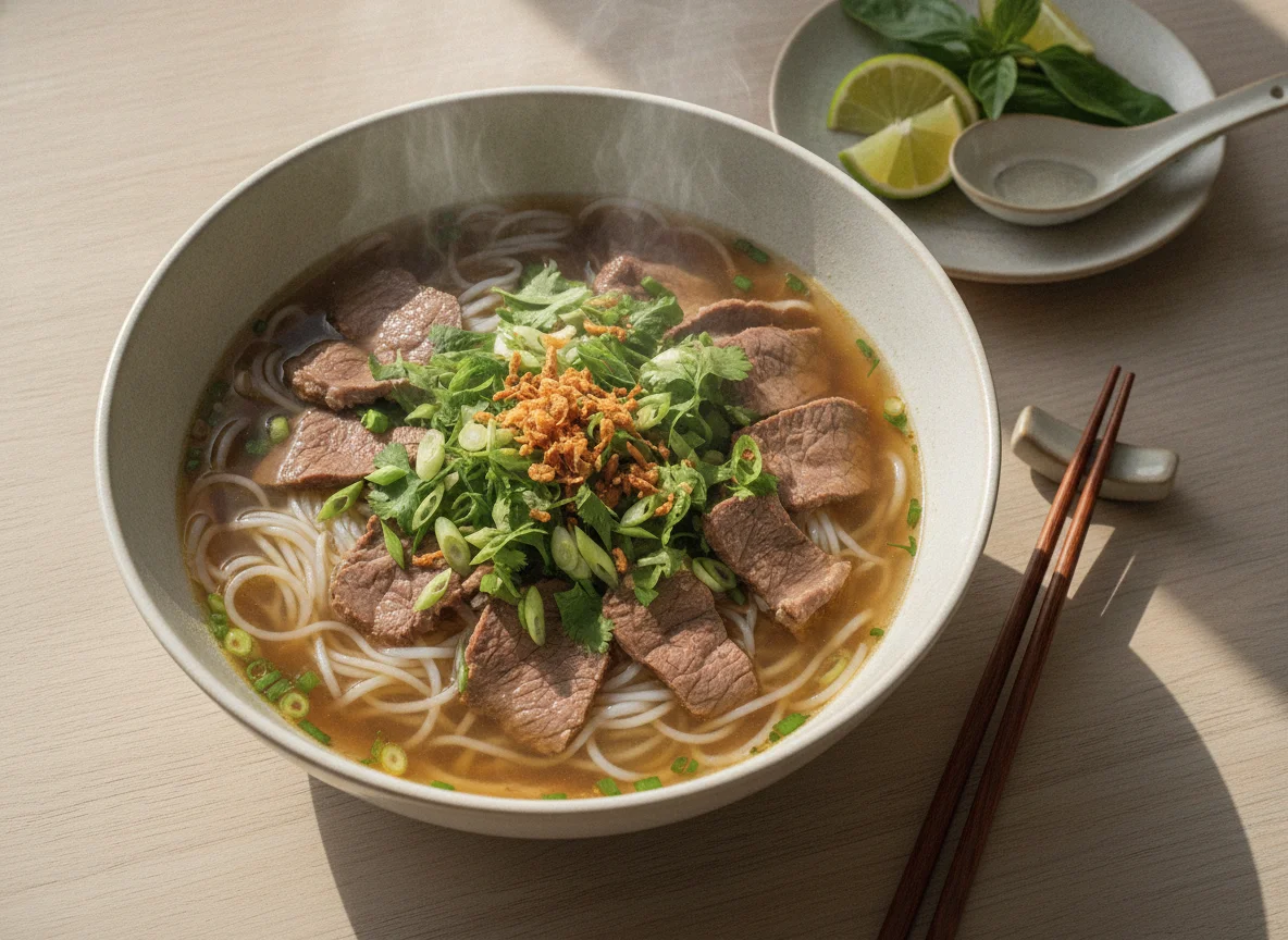 Vietnamesische Pho Bo photo