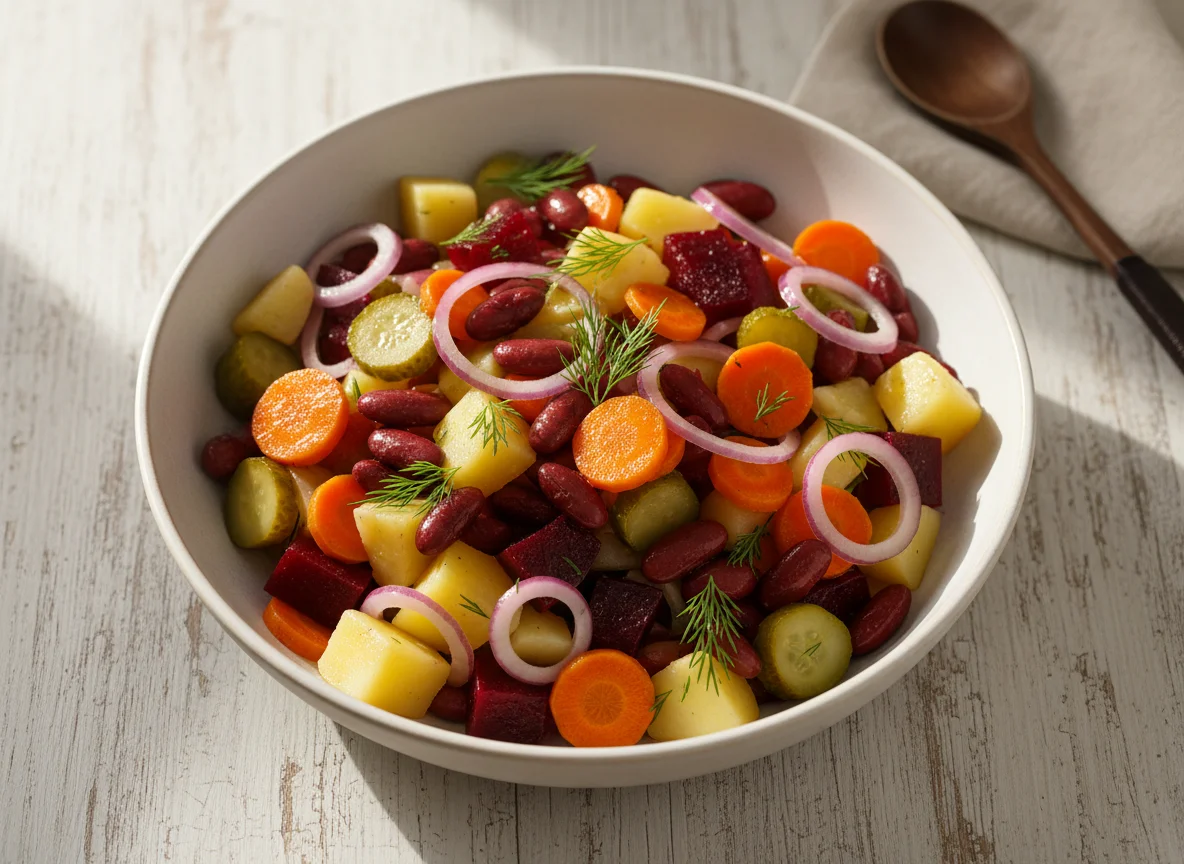 Vinaigrette Salat photo