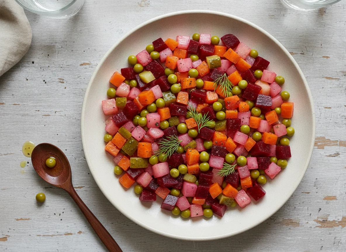 Vinegret (Russischer Rote-Bete-Salat) photo