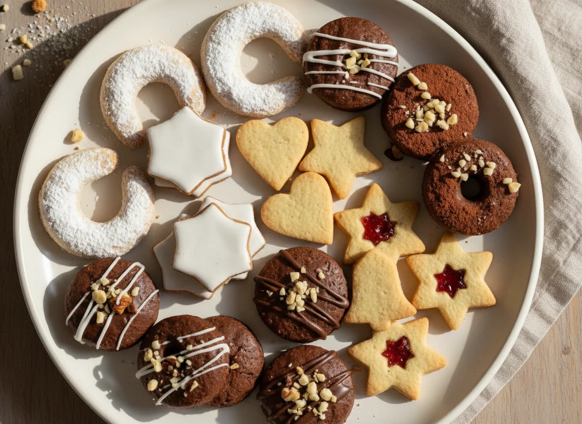 Weihnachtsplätzchen-Auswahl photo