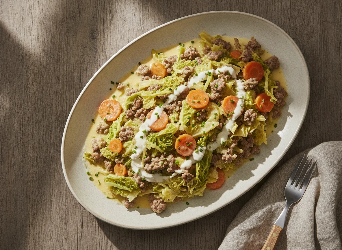 Wirsing-Hackfleisch-Pfanne photo