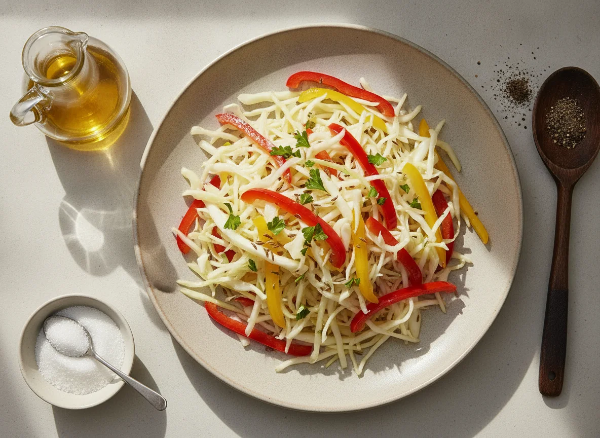 Wonnemeyer Weisskrautsalat mit Paprika photo