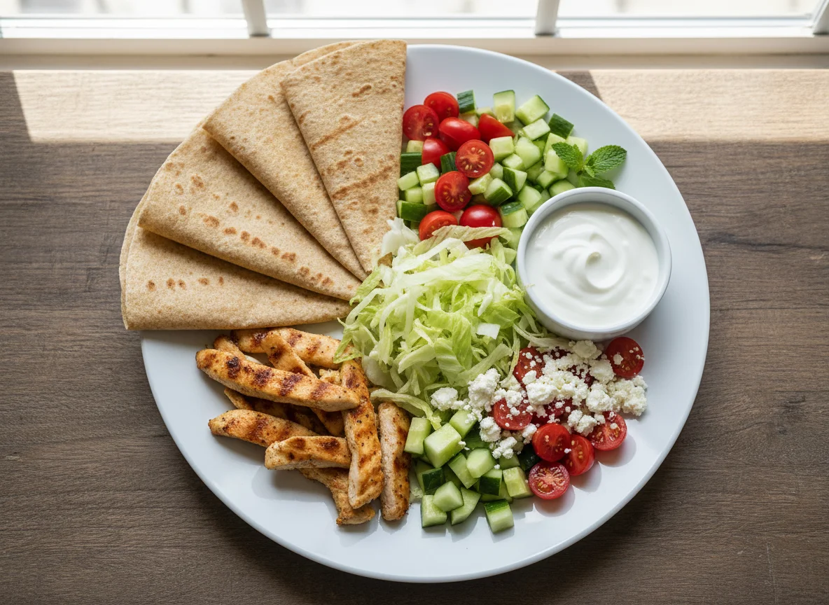 Wrap-Zutaten photo