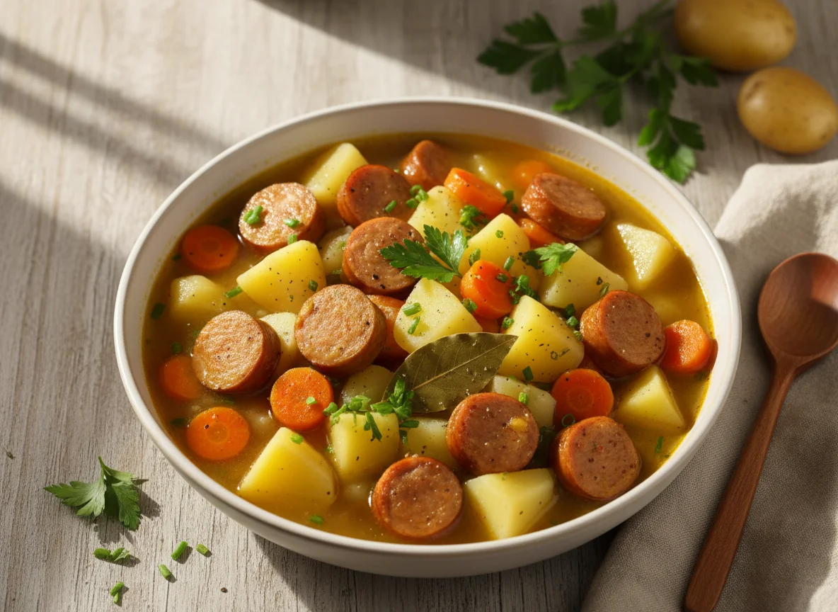 Wurst-Kartoffel-Eintopf photo