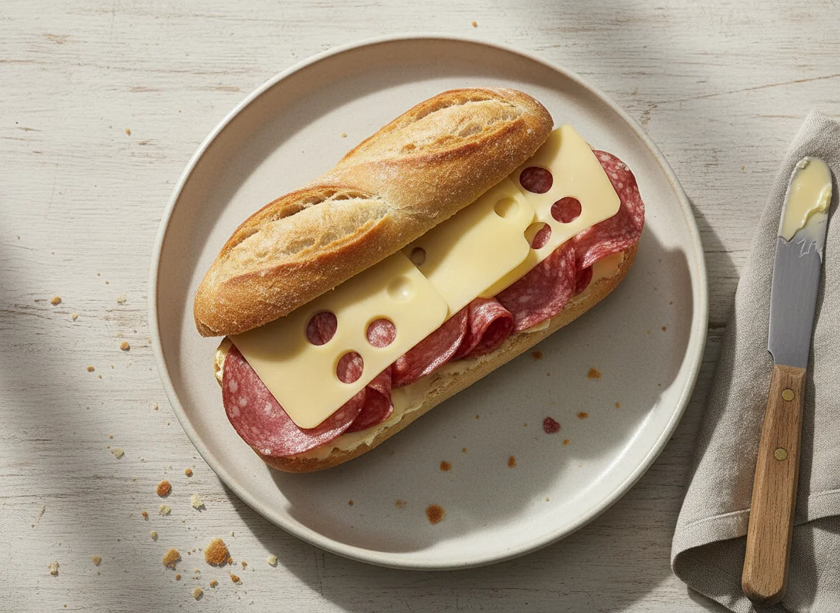 Wurst-Käse-Semmel photo