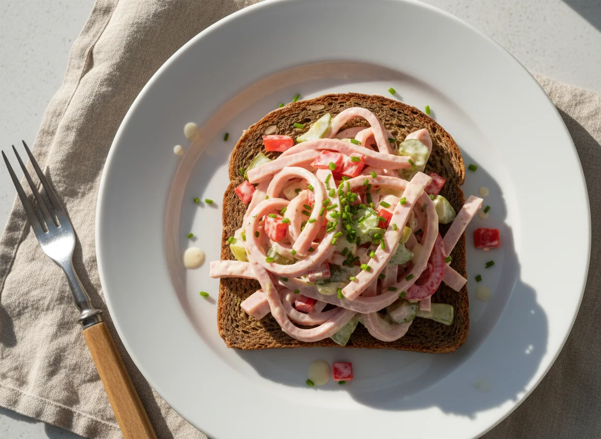 Wurstsalatbrot photo