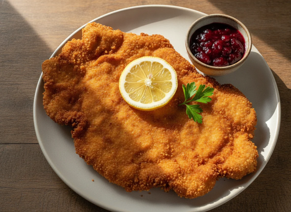 XXL Hähnchen-Schnitzel Wiener Art photo