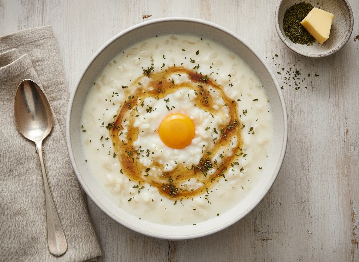 Yayla Çorbası (Türkische Joghurtsuppe) photo