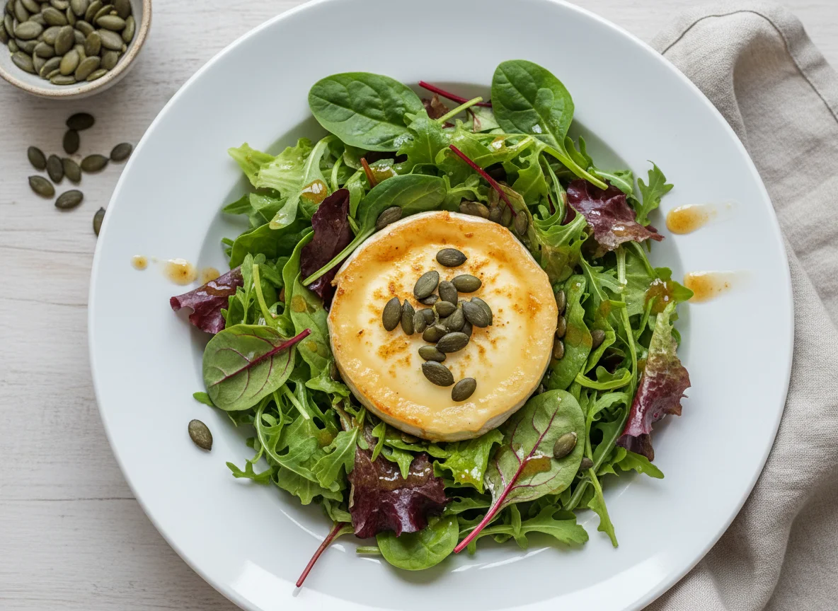 Ziegenkäsesalat photo