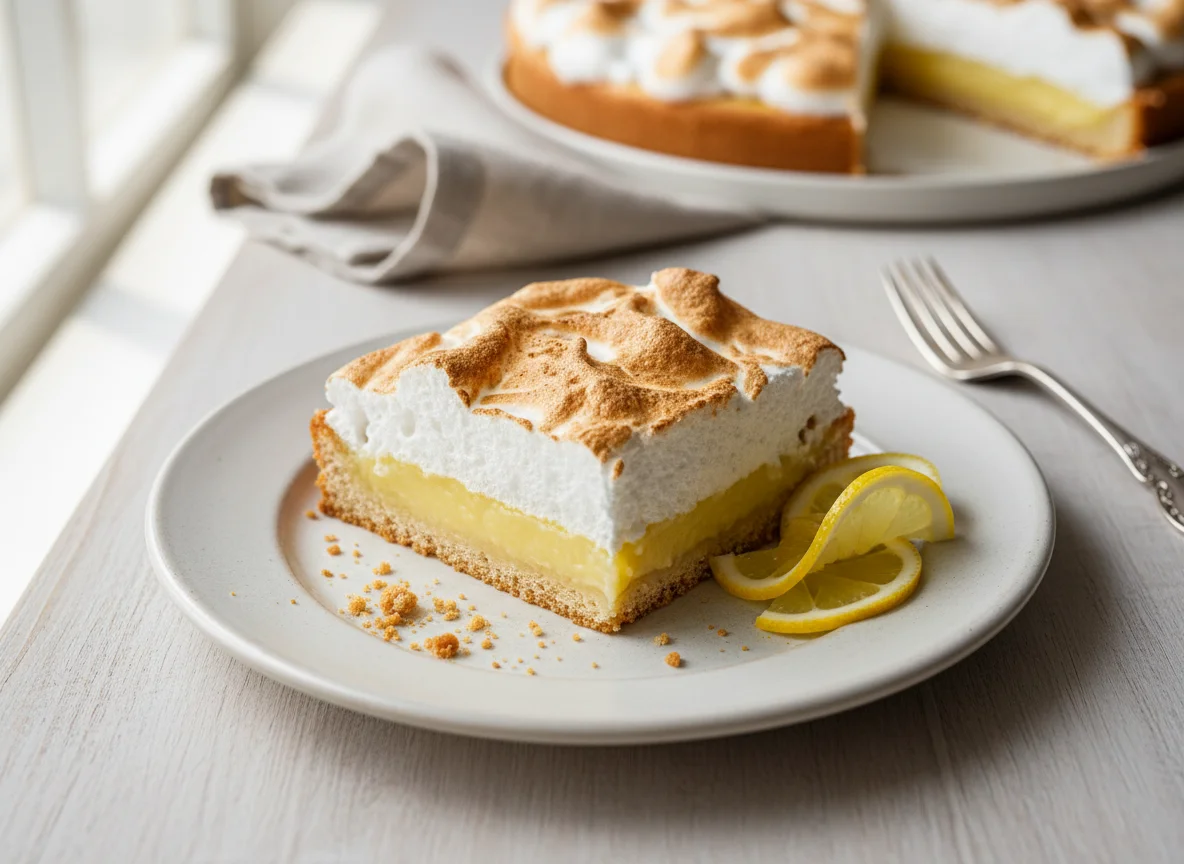 Zitronen-Baiser-Kuchen photo