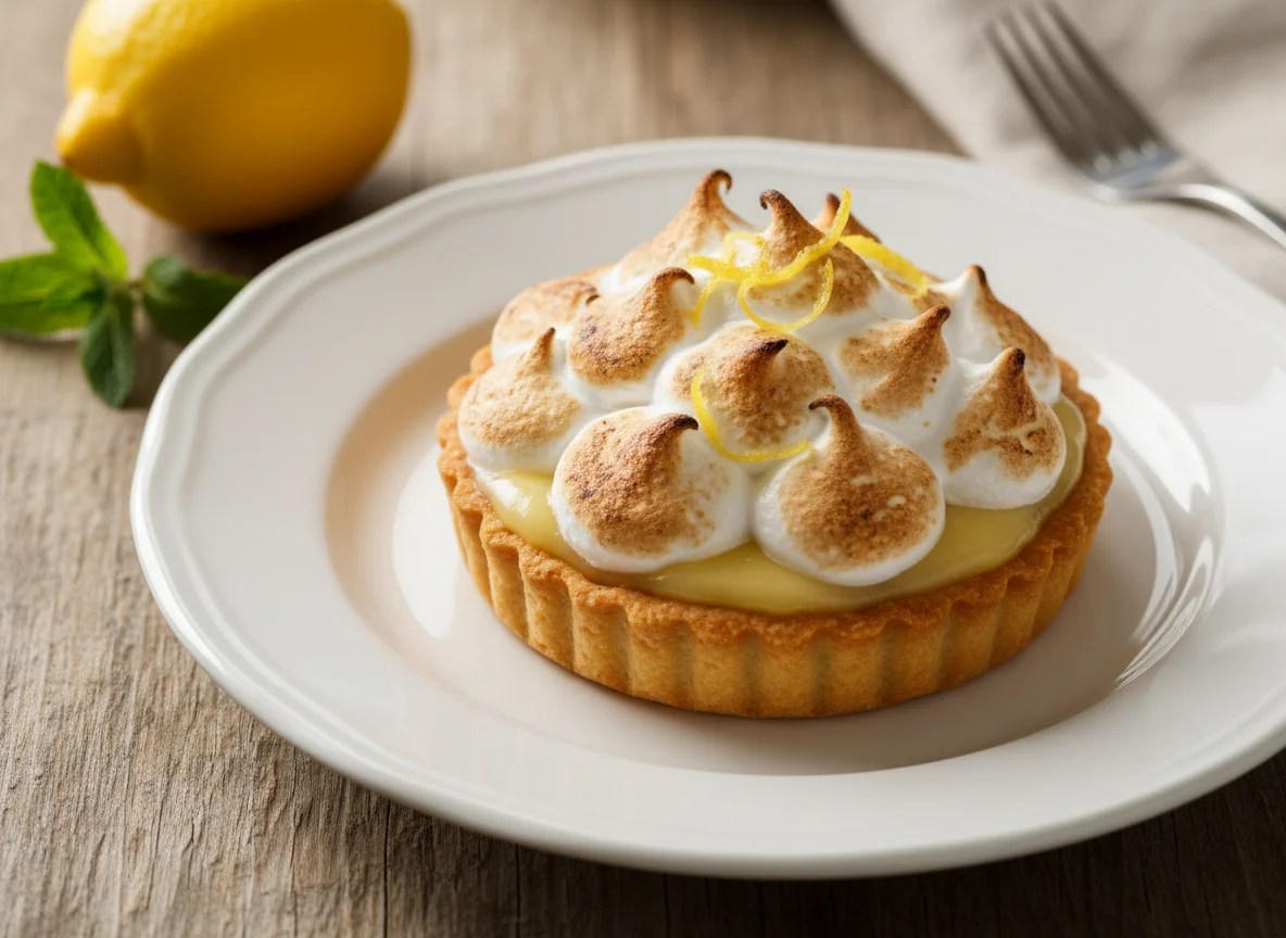 Zitronen-Baiser-Törtchen photo