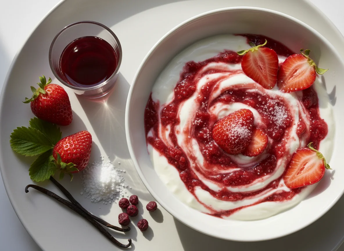 Zott Sahne Joghurt Erdbeer-Vanille photo