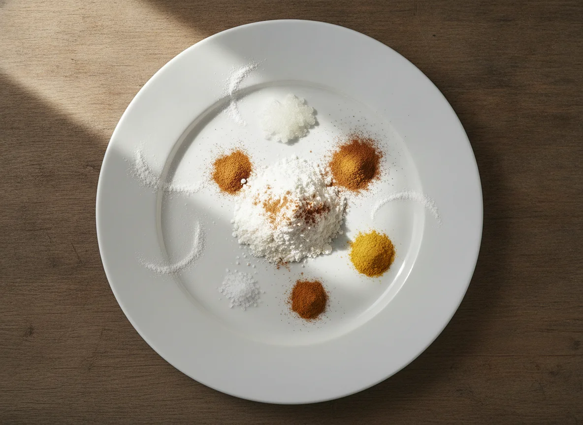Zubereitung für Pudding mit Zimt photo