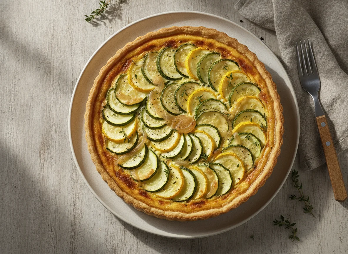Zucchini-Quiche photo