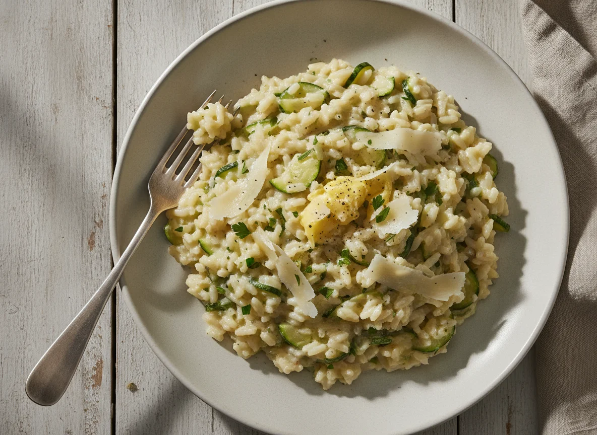 Zucchini-Risotto photo
