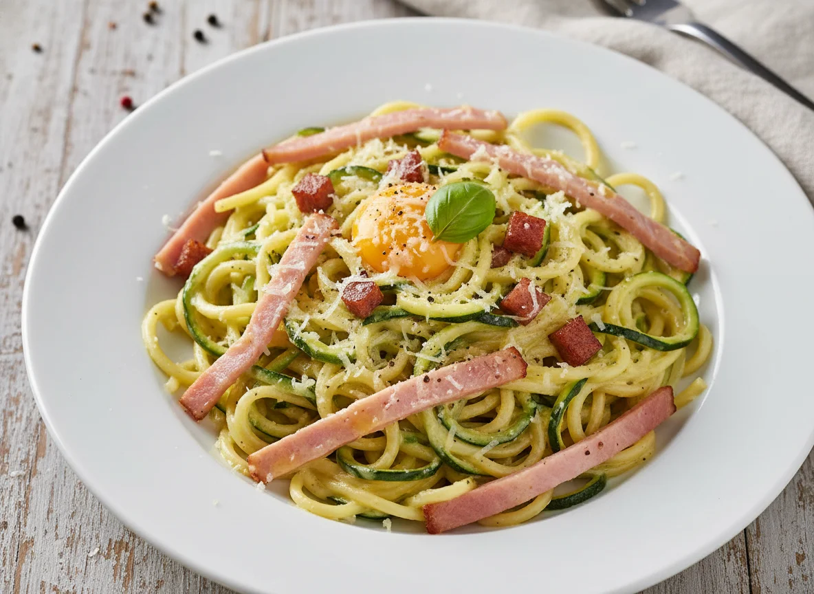 Zucchinispaghetti photo