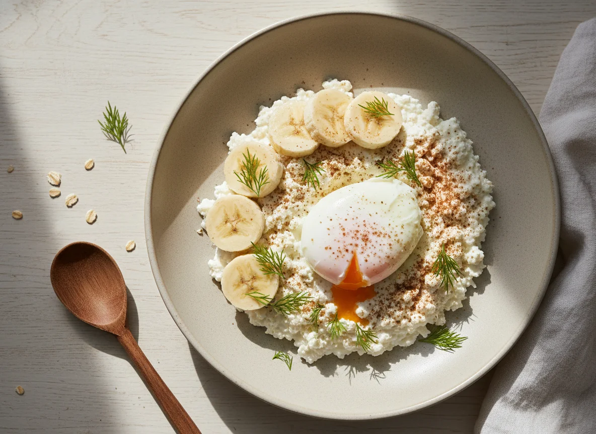 Zutaten für Frühstück oder Snack photo