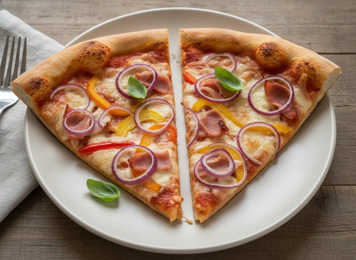 Zwei Stücke Pizza photo