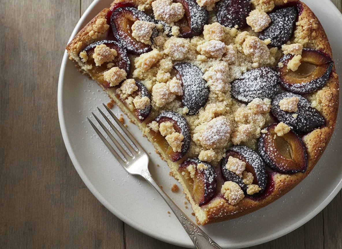 Zwetschgen-Streuselkuchen photo