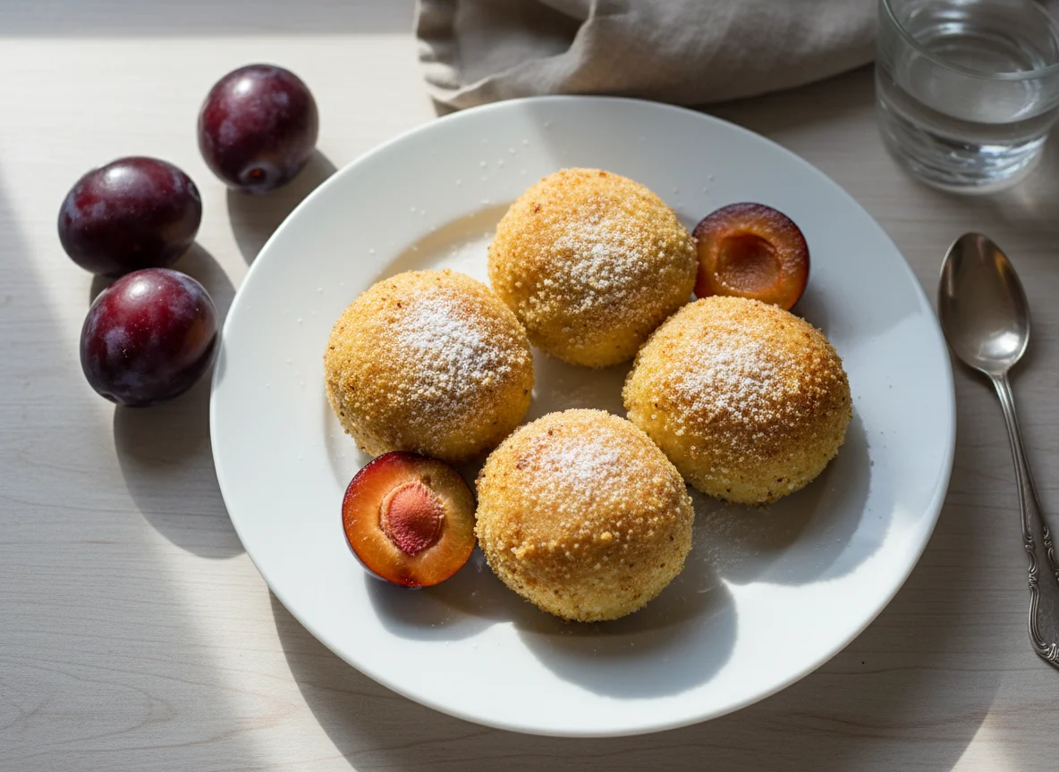 Zwetschkenknödel photo