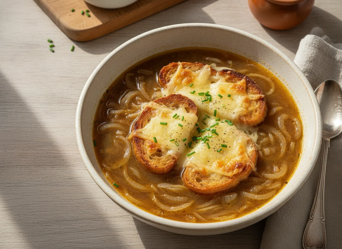 Zwiebelsuppe photo