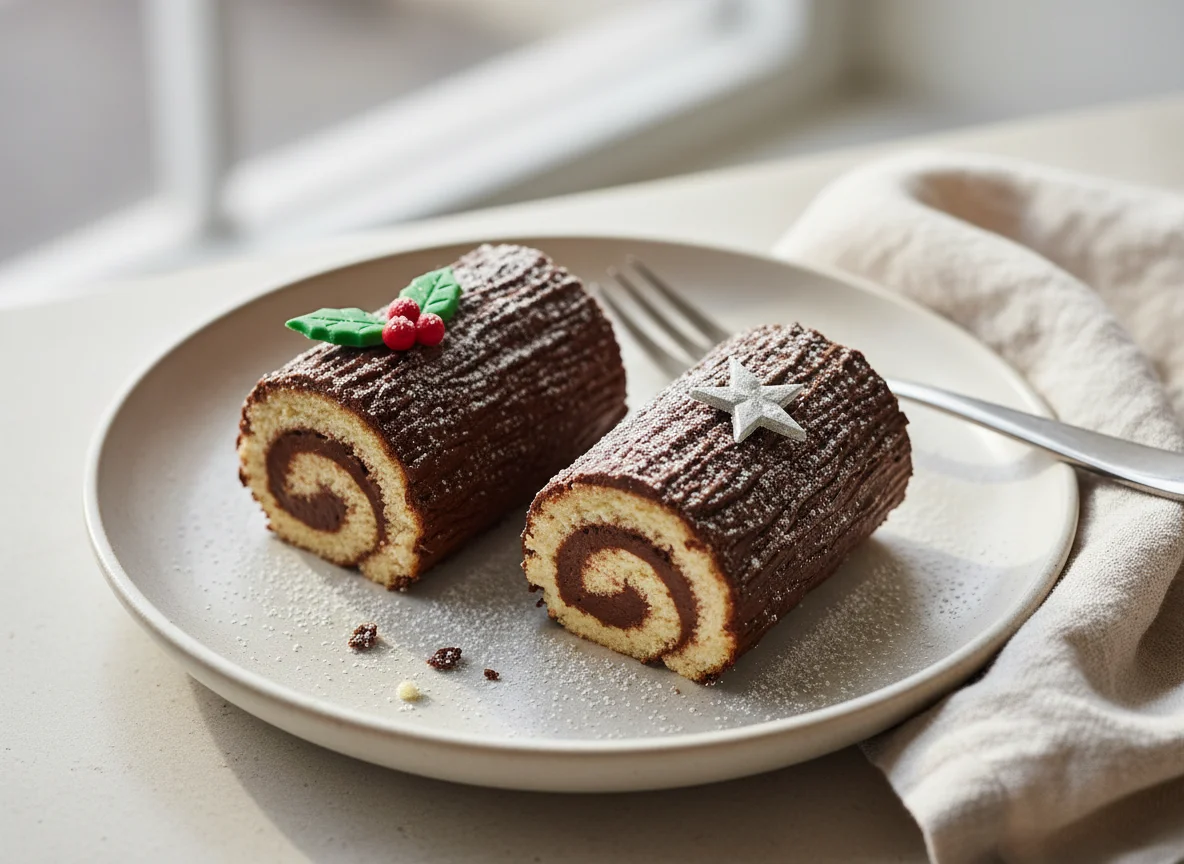 2 Yule Log Bites photo