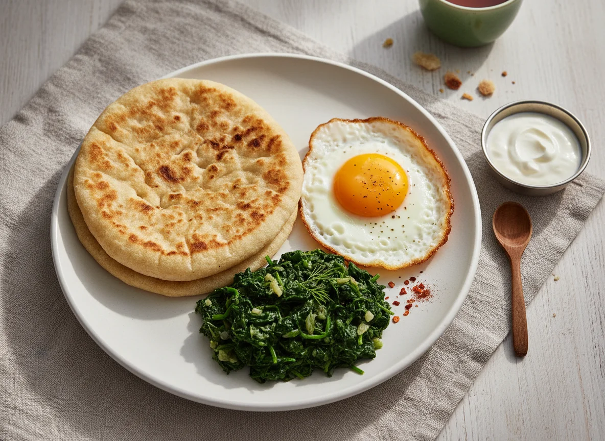 Afghan Breakfast Plate photo