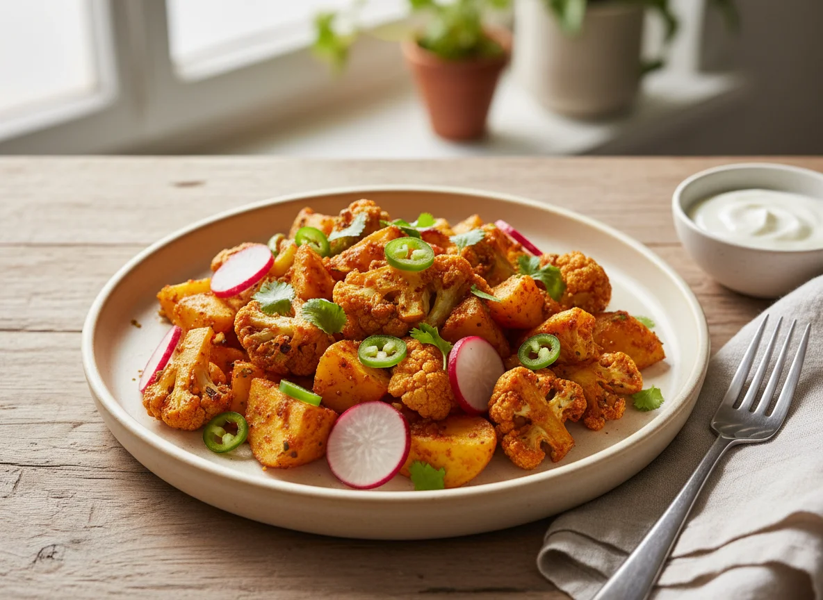 Aloo Gobi with Radish photo