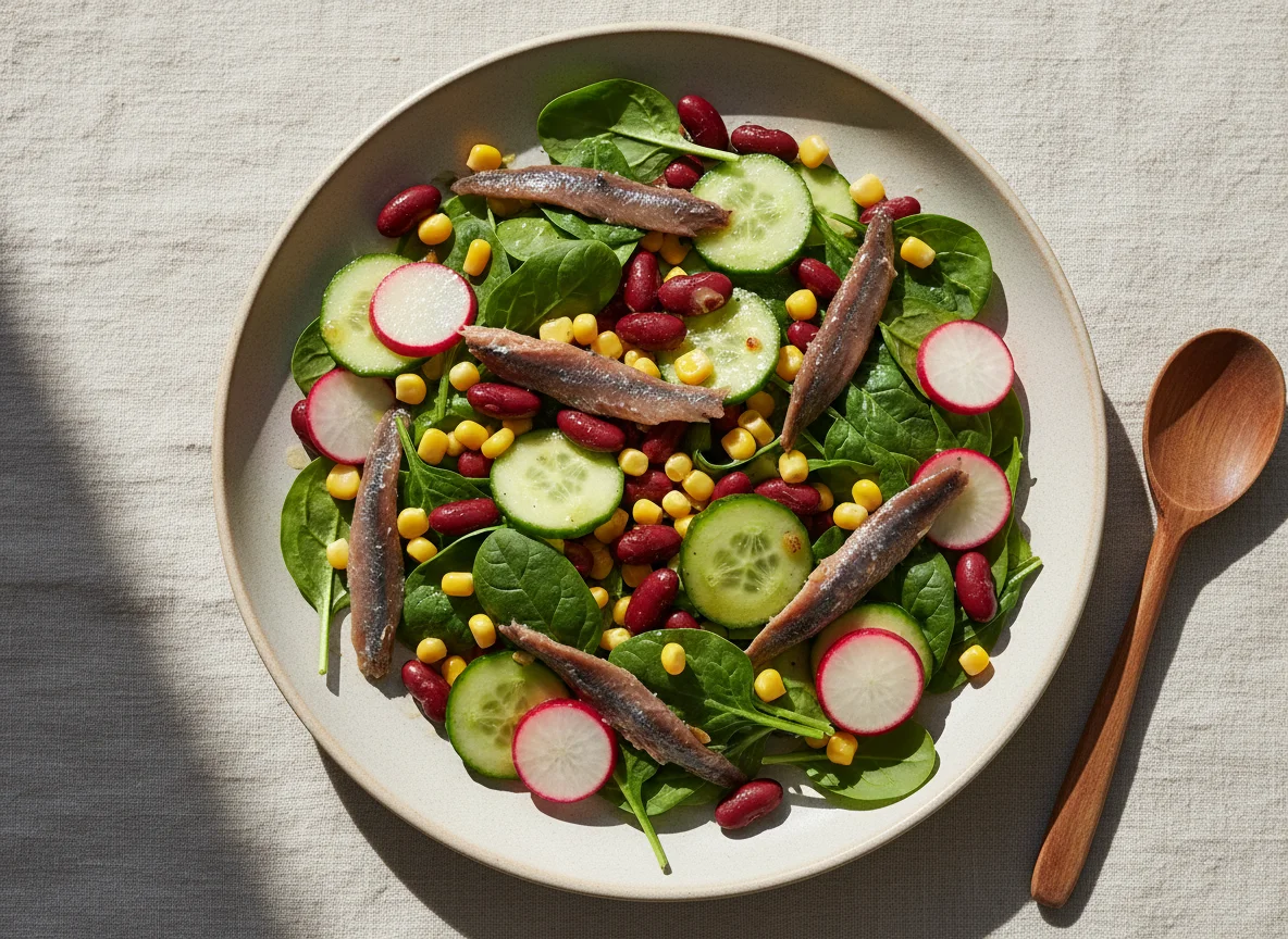 Anchovy and Bean Salad photo
