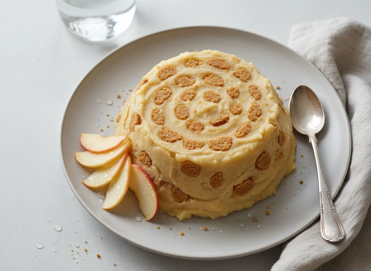 Apple and Cookie Puree "Charlotte" photo