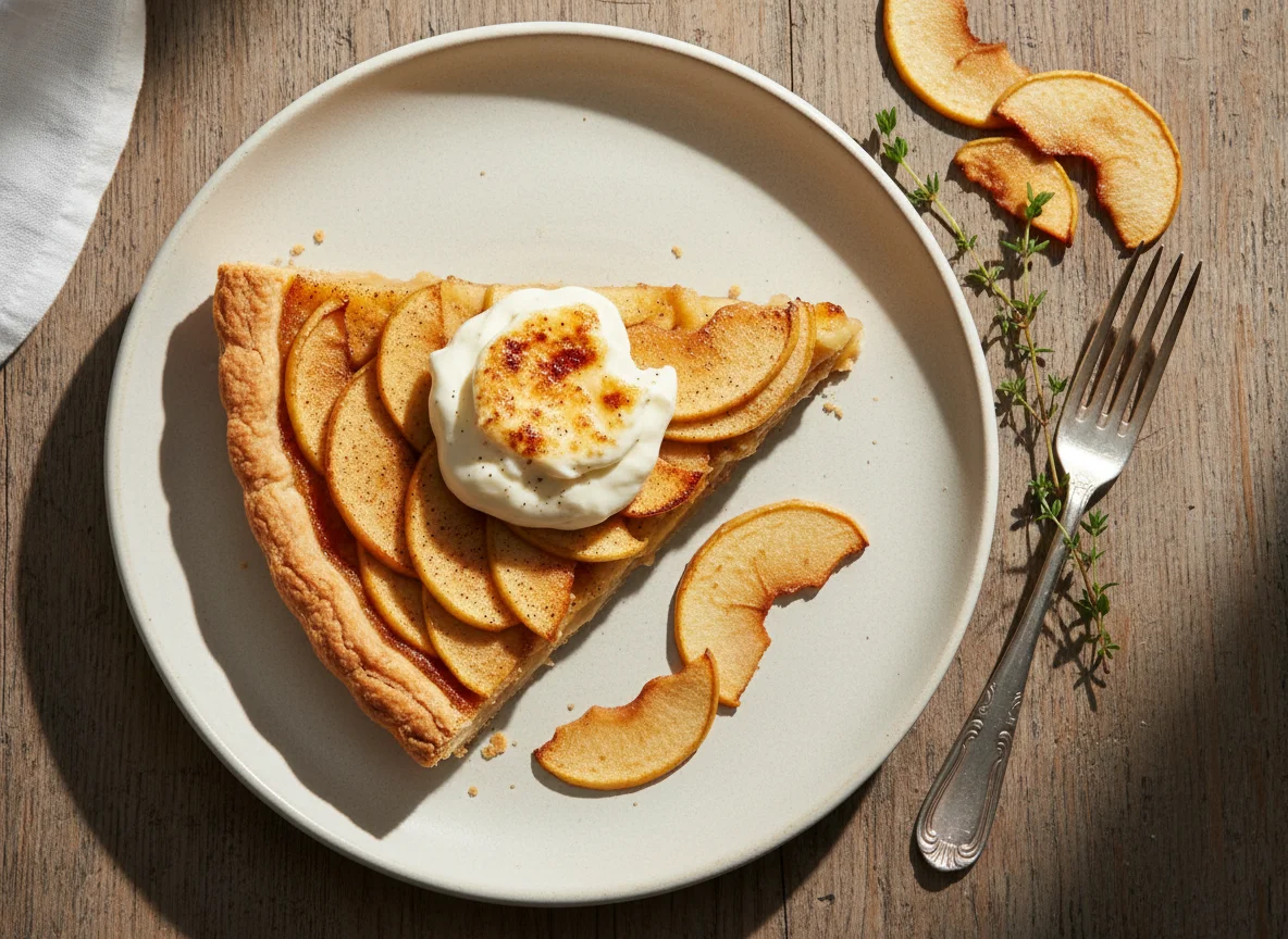 Apple Tart Slice photo