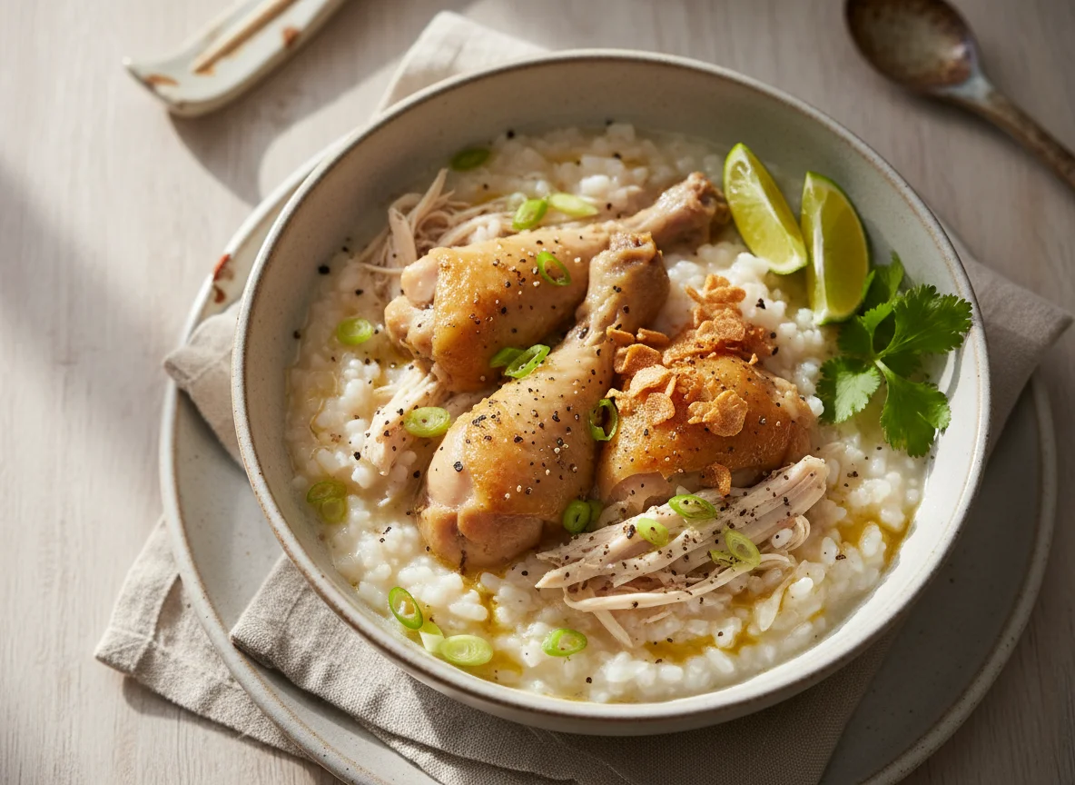 Arroz Caldo with Chicken photo